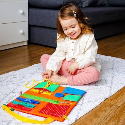 GRA EDUKACYJNA BUSY BOARD 2 TABLICA MANIPULACYJNA TORBA ROTER KAFER ROTER KAFER