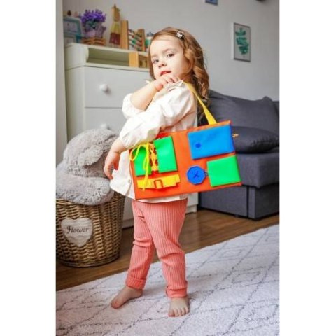 GRA EDUKACYJNA BUSY BOARD 2 TABLICA MANIPULACYJNA TORBA ROTER KAFER ROTER KAFER