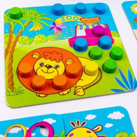 GRA EDUKACYJNA DREWNIANA MOZAIKA ZOO W WORECZKU ZWIERZĘTA ROTER KAFER ROTER KAFER GRA EDUKACYJNA DREWNIANA MOZAIKA ZOO W WORECZKU ZWIERZĘTA ROTER KAFER ROTER KAFER