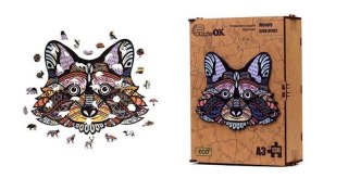 PUZZLE DREWNIANE UKŁADANKA WESOŁY SZOP PRACZ ZWIERZĘ RÓŻNE ELEMENTY PUZZLEOK