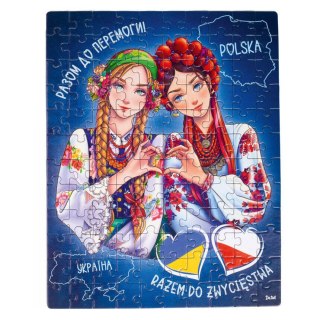 PUZZLE KOBIETY UKRAINA POLSKA ZESTAW UKŁADANKA 120 ELEMENTÓW ROTER KAFER ROTER KAFER