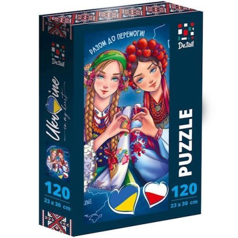 PUZZLE KOBIETY UKRAINA POLSKA ZESTAW UKŁADANKA 120 ELEMENTÓW ROTER KAFER ROTER KAFER