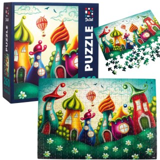 PUZZLE KOLOROWE BUDOWLE ZESTAW UKŁADANKA 260 ELEMENTÓW ROTER KAFER ROTER KAFER