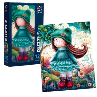 PUZZLE LALKA Z KONIKIEM ZESTAW UKŁADANKA MAGICZNE PUZZLE ROTER KAFER ROTER KAFER