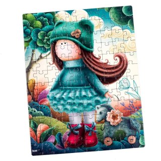 PUZZLE LALKA Z KONIKIEM ZESTAW UKŁADANKA MAGICZNE PUZZLE ROTER KAFER ROTER KAFER