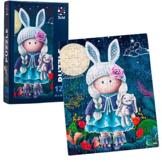 PUZZLE LALKA Z KRÓLICZKIEM ZESTAW UKŁADANKA MAGICZNE PUZZLE DLA DZIECI ROTER KAFER