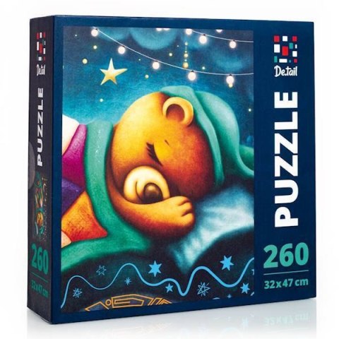 PUZZLE ŚPIĄCY MIŚ UROCZY ZESTAW UKŁADANKA 260 ELEMENTÓW ROTER KAFER ROTER KAFER PUZZLE ŚPIĄCY MIŚ UROCZY ZESTAW UKŁADANKA 260 ELEMENTÓW ROTER KAFER ROTER KAFER