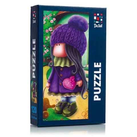 PUZZLE UROCZA LALKA ZE SŁONIKIEM ZESTAW UKŁADANKA 120 ELEMENTÓW ROTER KAFER ROTER KAFER