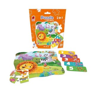 RK1140-06 PUZZLE 2W1. ZOO ROTER KAFER