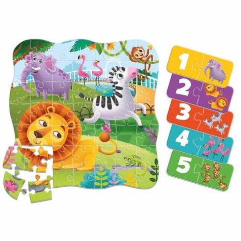 RK1140-06 PUZZLE 2W1. ZOO ROTER KAFER RK1140-06 PUZZLE 2W1. ZOO ROTER KAFER