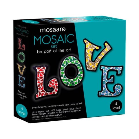 ZESTAW KREATYWNY MOZAIKA LOVE NAPIS KOLOROWA OZDOBA ROTER KAFER ROTER KAFER ZESTAW KREATYWNY MOZAIKA LOVE NAPIS KOLOROWA OZDOBA ROTER KAFER ROTER KAFER