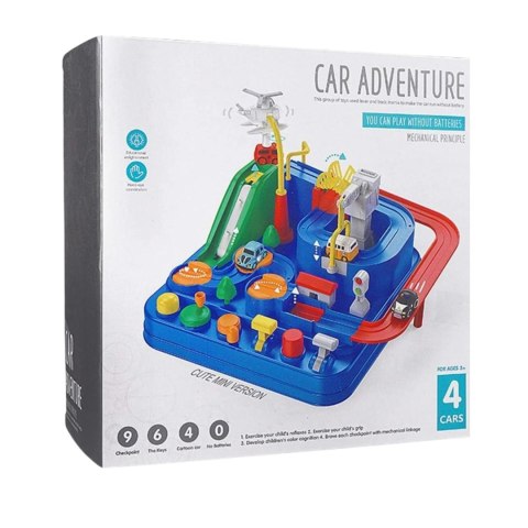 26CM 6 BUTTON ADVENTURE WITH 4 CARS IMPORT PRONICE