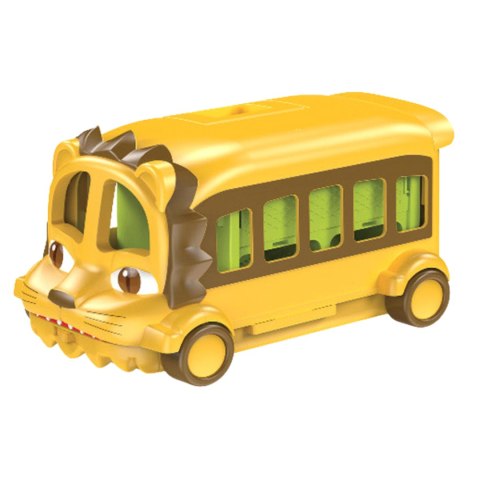 ANIMAL PARK LION BUS WITH 12 ANIMALS IMPORT PRONICE ANIMAL PARK LION BUS WITH 12 ANIMALS IMPORT PRONICE
