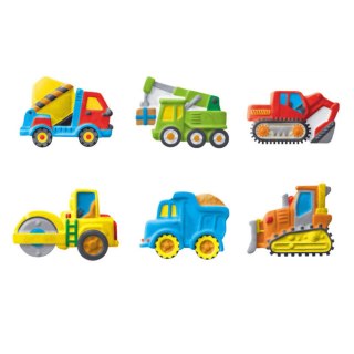 CREATIVE HANDMADE DIY GYPSUM PAINTED TOY REFRIGERATOR PASTE-TRUCK IMPORT PRONICE