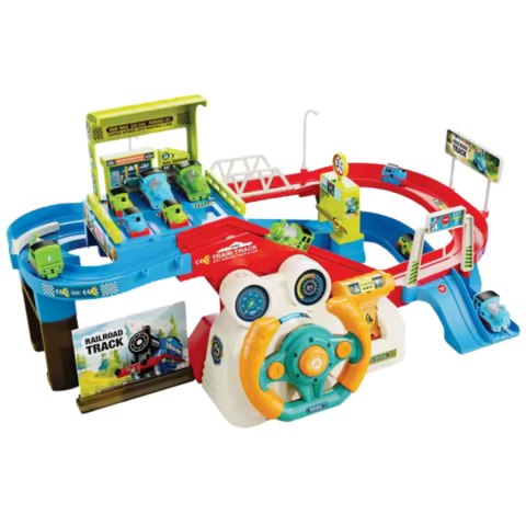 TRAIN STEERING WHEEL TRANSPORTATION TRACK IMPORT PRONICE