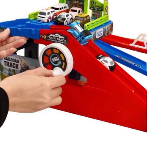 TRAIN STEERING WHEEL TRANSPORTATION TRACK IMPORT PRONICE