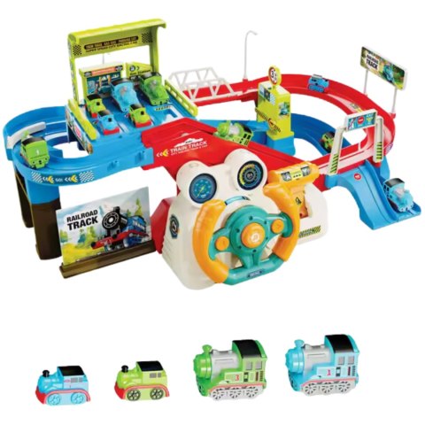 TRAIN STEERING WHEEL TRANSPORTATION TRACK IMPORT PRONICE