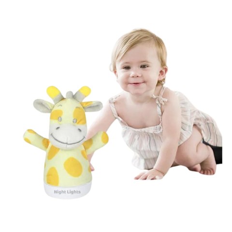 A BABY SOOTHING PLUSH NIGHT LIGHT (GIRAFFE DOLL) IMPORT PRONICE