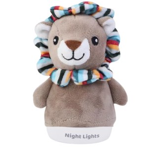 A BABY SOOTHING PLUSH NIGHT LIGHT (LION DOLL) IMPORT PRONICE