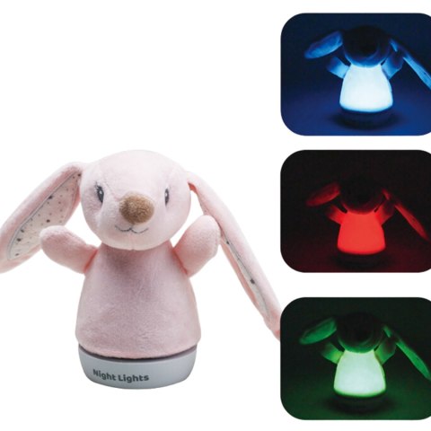 A BABY SOOTHING PLUSH NIGHT LIGHT (RABBIT DOLL) IMPORT PRONICE A BABY SOOTHING PLUSH NIGHT LIGHT (RABBIT DOLL) IMPORT PRONICE