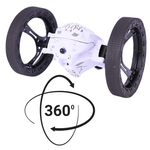 AUTO SAMOCHÓD ZDALNIE STEROWANY NA PILOTA OBRÓT 360 LED SKACZĄCY 80C BOUNCE IMPORT PRONICE