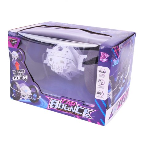 AUTO SAMOCHÓD ZDALNIE STEROWANY NA PILOTA OBRÓT 360 LED SKACZĄCY 80C BOUNCE IMPORT PRONICE
