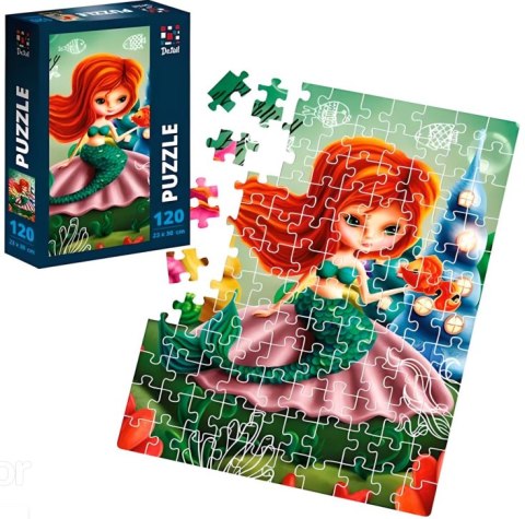 DT100-09 PUZZLE MALA SYRENKA ROTER KAFER