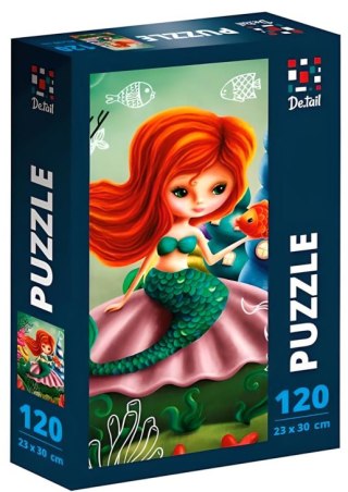 DT100-09 PUZZLE MALA SYRENKA ROTER KAFER