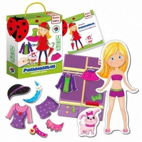 RK2110-01 MAGNETIC GAME FASHIONISTAS ROTER KAFER