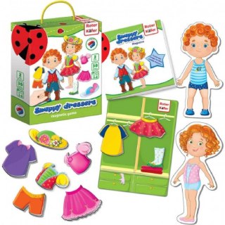 RK2110-02 MAGNETIC GAME SNAPPY DRESSERS ROTER KAFER