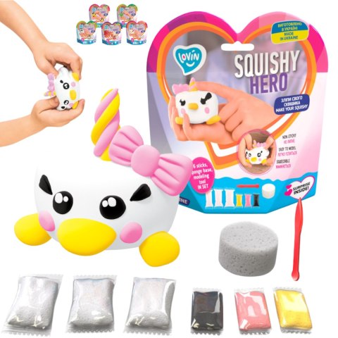 SQUISHY ZESTAW Z LEKKA PLASTELINA MIX 70163 LOVIN SQUISHY ZESTAW Z LEKKA PLASTELINA MIX 70163 LOVIN