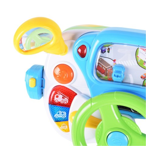 SYMULATOR JAZDY KOKPIT SAMOCHODU EFEKTY DŹWIĘKOWE ŚWIETLNE LUSTERKA IMPORT PRONICE