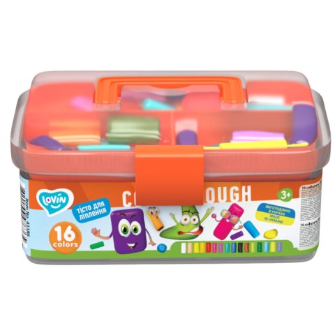 ZESTAW CIASTOLINY BOX TM LOVIN 16 KOLOR. 41186 LOVIN ZESTAW CIASTOLINY BOX TM LOVIN 16 KOLOR. 41186 LOVIN