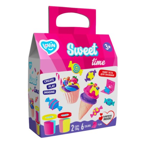 ZESTAW CIASTOLINY SWEET TIME TMLOVIN 41149 LOVIN ZESTAW CIASTOLINY SWEET TIME TMLOVIN 41149 LOVIN