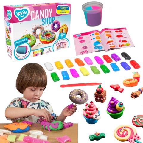 ZESTAW DO MODELOWANIA CANDY SHOP TM LOVIN 41192 LOVIN ZESTAW DO MODELOWANIA CANDY SHOP TM LOVIN 41192 LOVIN