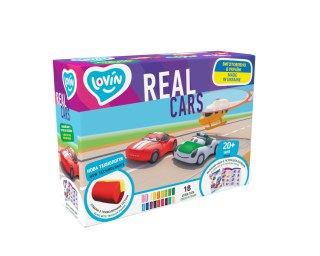 ZESTAW DO MODELOWANIA Z REAL CARS TM LOVIN 41191 LOVIN