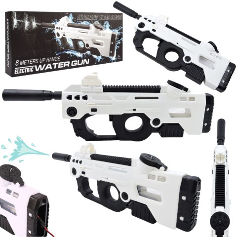 PISTOLET NA WODĘ ELEKTRYCZNY AUTOMATYCZNY MIOTACZ KARABIN WODNY DUŻY IMPORT PRONICE