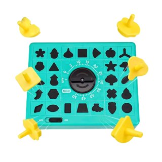 PUZZLE UKŁADANKA NA CZAS DOPASOWYWANIE KSZTAŁTÓW POKRĘTŁO SZUFLADKA IMPORT PRONICE