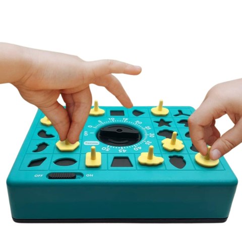 PUZZLE UKŁADANKA NA CZAS DOPASOWYWANIE KSZTAŁTÓW POKRĘTŁO SZUFLADKA IMPORT PRONICE