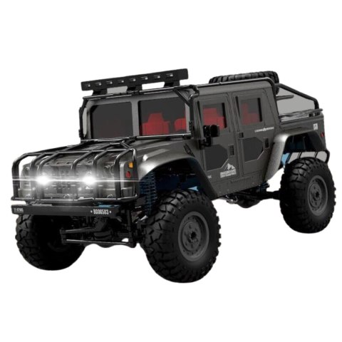 SAMOCHÓD TERENOWY HUMMER ZDALNIE STEROWANY PILOTEM NAPĘD 4X4 ŚWIATŁA LED IMPORT PRONICE