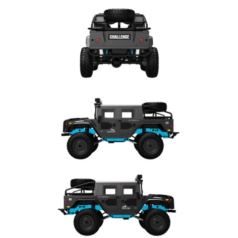 SAMOCHÓD TERENOWY HUMMER ZDALNIE STEROWANY PILOTEM NAPĘD 4X4 ŚWIATŁA LED IMPORT PRONICE