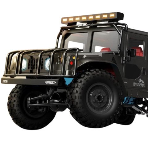 SAMOCHÓD TERENOWY HUMMER ZDALNIE STEROWANY PILOTEM NAPĘD 4X4 ŚWIATŁA LED IMPORT PRONICE