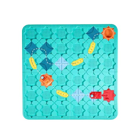 TOR PRZESZKÓD DROGI KOPARKA UKŁADANKA LABIRYNT PUZZLE KLOCKI MONTESSORI XXL IMPORT PRONICE