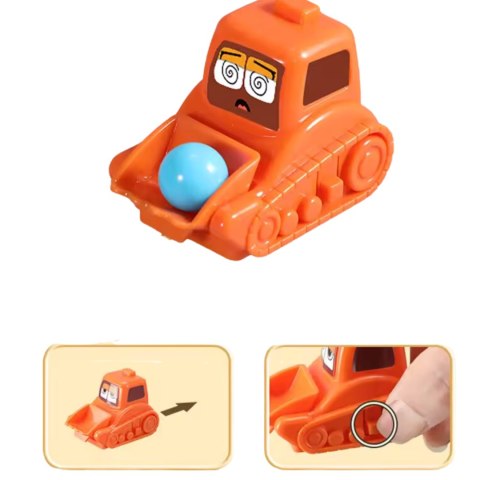 TOR PRZESZKÓD DROGI KOPARKA UKŁADANKA LABIRYNT PUZZLE KLOCKI MONTESSORI XXL IMPORT PRONICE