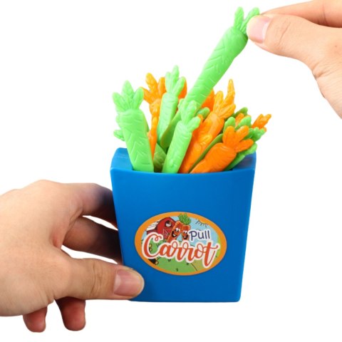 WYCIĄGNIJ MARCHEWKĘ KOSZYK GRA ZRĘCZNOŚCIOWA RODZINNA EDUKACYJNA IMPORT PRONICE