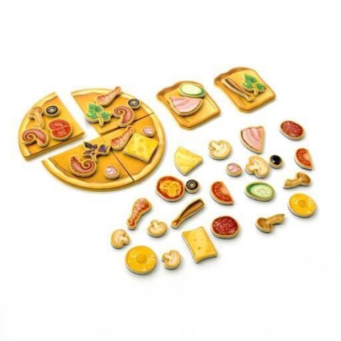 GRA MAGNETYCZNA PIZZA ZESTAW TWORZENIE PIZZY ZABAWA DLA CAŁEJ RODZINY ROTER KAFER GRA MAGNETYCZNA PIZZA ZESTAW TWORZENIE PIZZY ZABAWA DLA CAŁEJ RODZINY ROTER KAFER