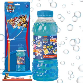 MEGA ZESTAW DO TWORZENIA BANIEK MYDLANYCH PSI PATROL DUŻE BAŃKI PŁYN 450 ML DODO