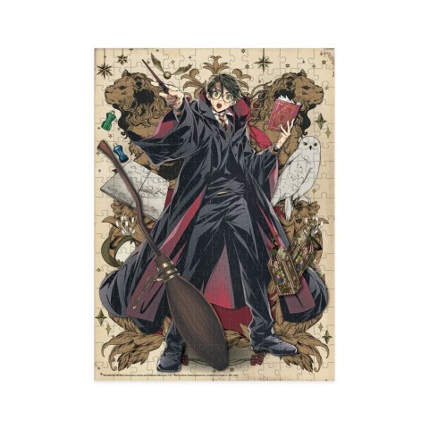 PUZZLE "HARRY POTTER" DLA CAŁEJ RODZINY WYSOKA JAKOŚĆ 250 ELEMENTÓW WIEK 8+ DODO
