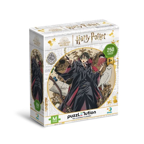 PUZZLE "HARRY POTTER" DLA CAŁEJ RODZINY WYSOKA JAKOŚĆ 250 ELEMENTÓW WIEK 8+ DODO