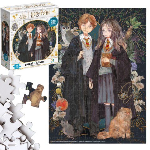 PUZZLE "HARRY POTTER - HERMIONA I RON" UKŁADANKA 300 ELEMENTÓW CZARODZIEJE DODO